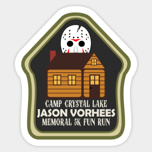 Crystal Lake 5K Fun Run Sticker